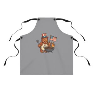 Patriotic BBQ Apron for Dads, Grilling Gear, Father's Day Gift, Summer Cookout Essential, #1 Dad Apron